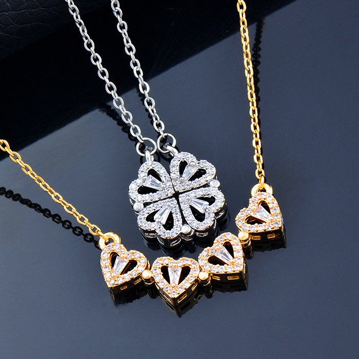 2 v 1 Колие във формата на сърце - Hearty