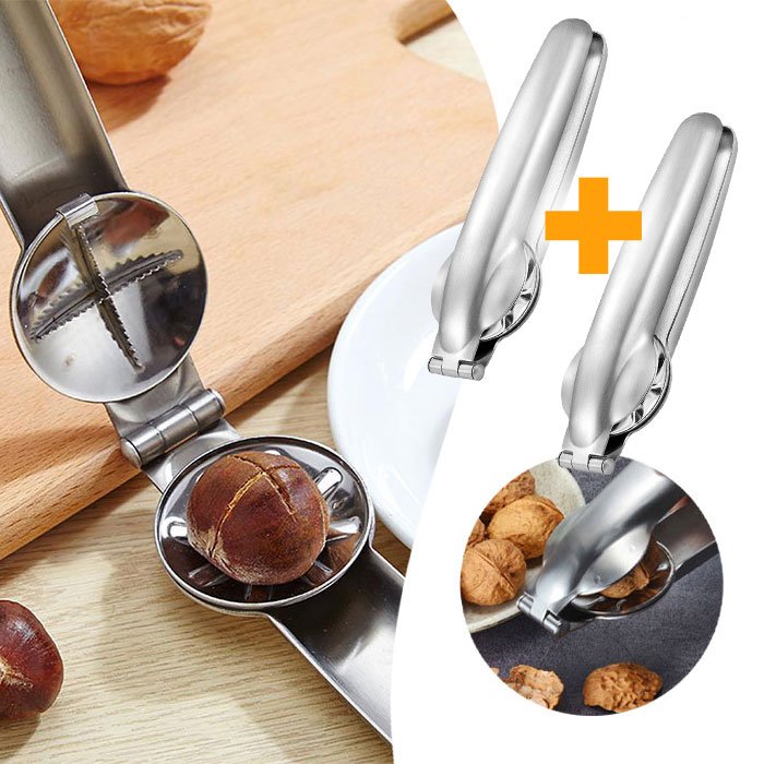 2 в 1 аксесоар за орехи и кестени (1+1 GRATIS) - NutCracker