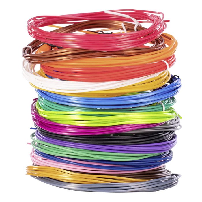 Допълнителни нишки за 3D писалка - 3Dfilaments  (18 m)
