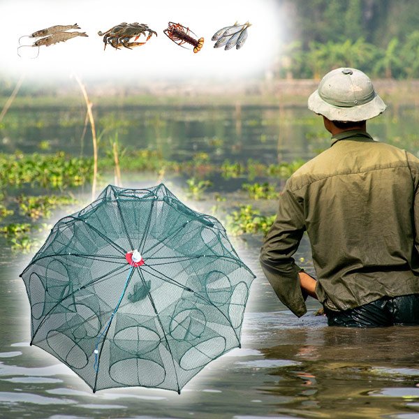 Сгъваема рибарска мрежа (1 + 1 GRATIS) - Fishynet