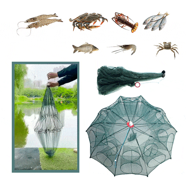 Сгъваема рибарска мрежа - Fishynet