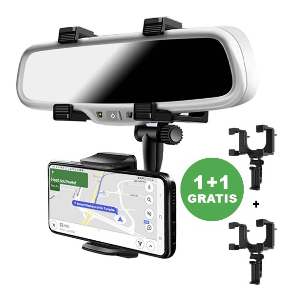 1+1 GRATIS Държач за телефон за огледало – RearyHoldy