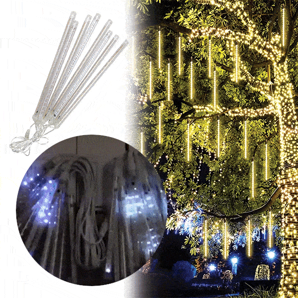 LED светлини с ефект на метеорен дъжд  - MeteorLights