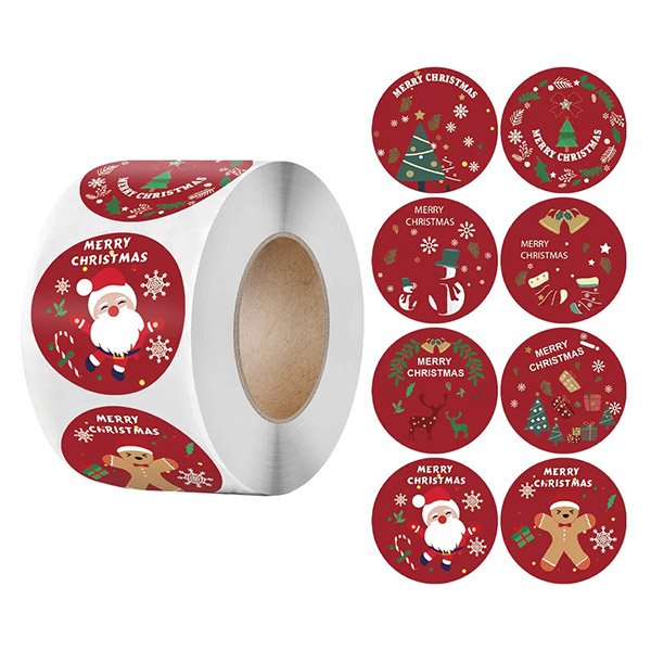 Коледни стикери (500 надписи) - Christy