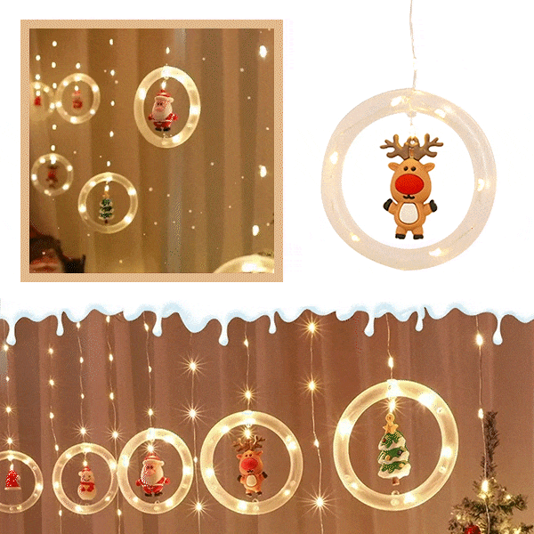 Коледни led пръстени, 3m - Santy