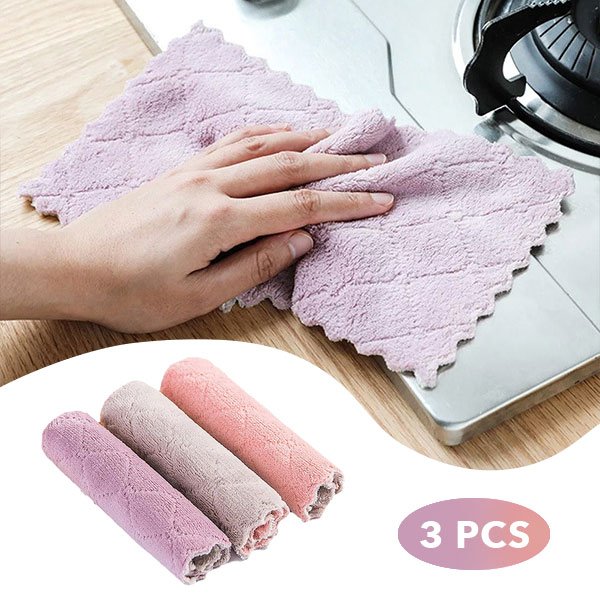 Кърпа за кухня от микрофибър (3 броя) - Cleany