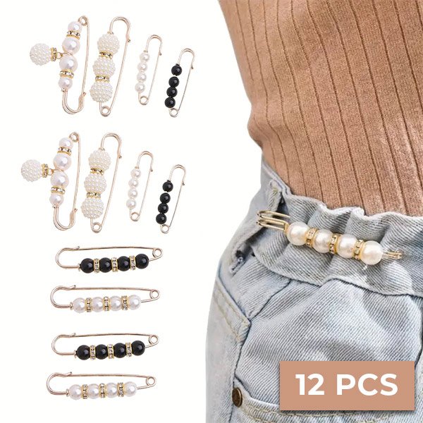 Регулируеми карфици за талия (12 броя) - Waistpins