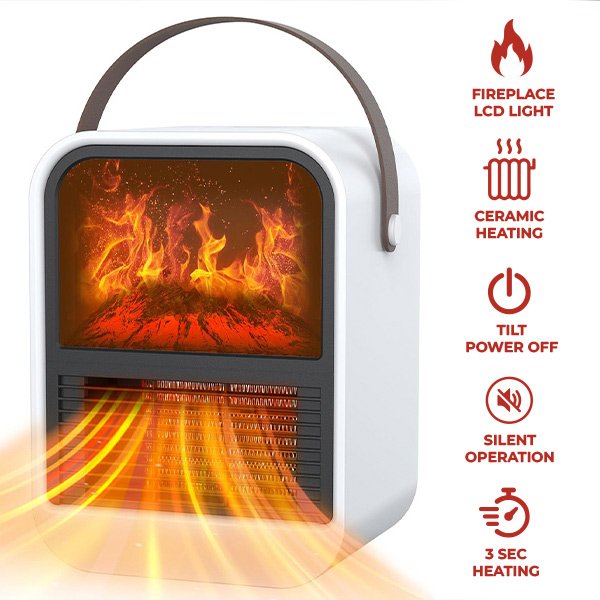 Голям настолен нагревател - Heatfire