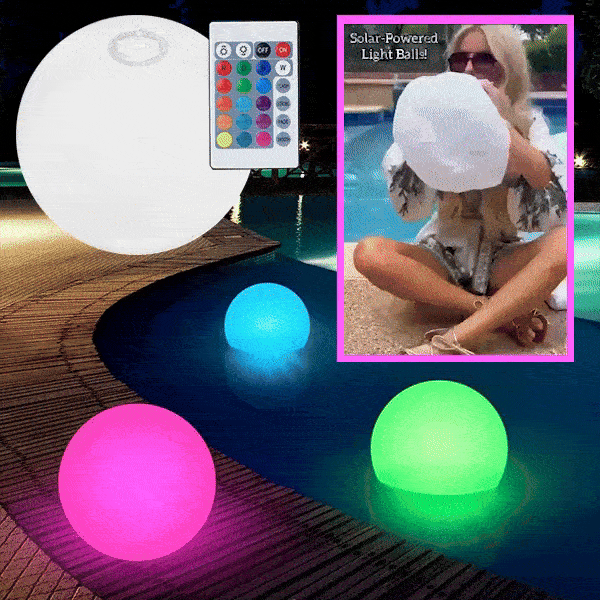 Плаваща светеща топка за басейн - Floatylight