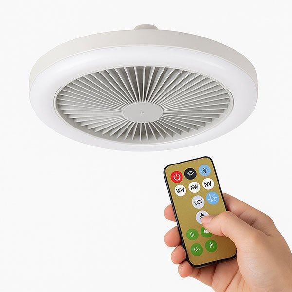 Таванен вентилатор с осветление – Fanny (Студен бриз + ярка светлина)